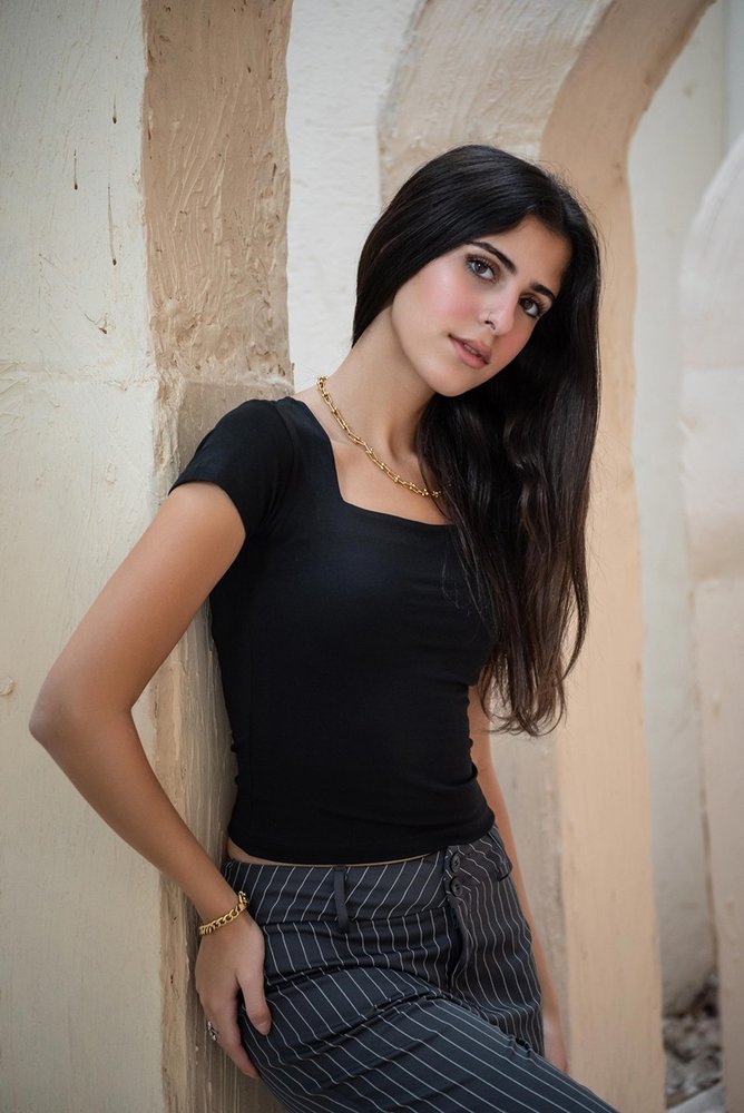 Square Neck Short Sleeve