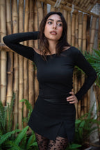 The Sleek One-shoulder