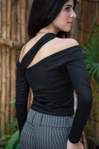 Bardot Crossover Top