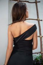 Asymmetrical Wrap Top