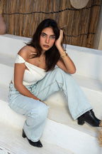 Asymmetrical Wrap Top