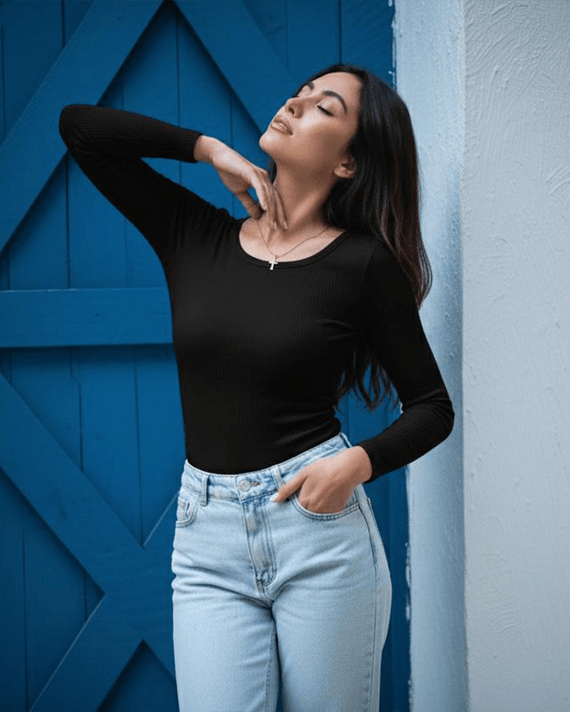 Long Sleeve Basic Top