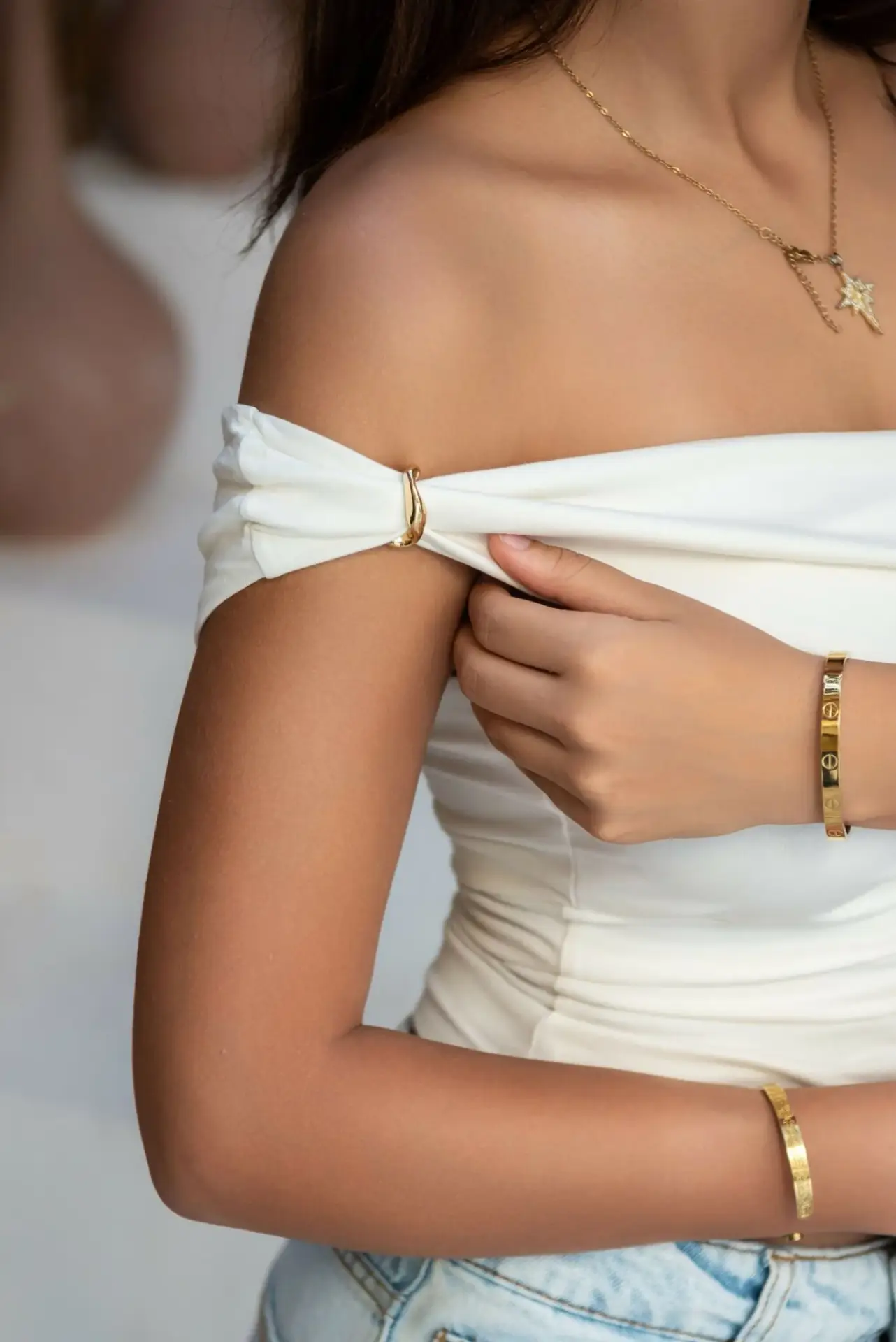 Asymmetrical Wrap Top