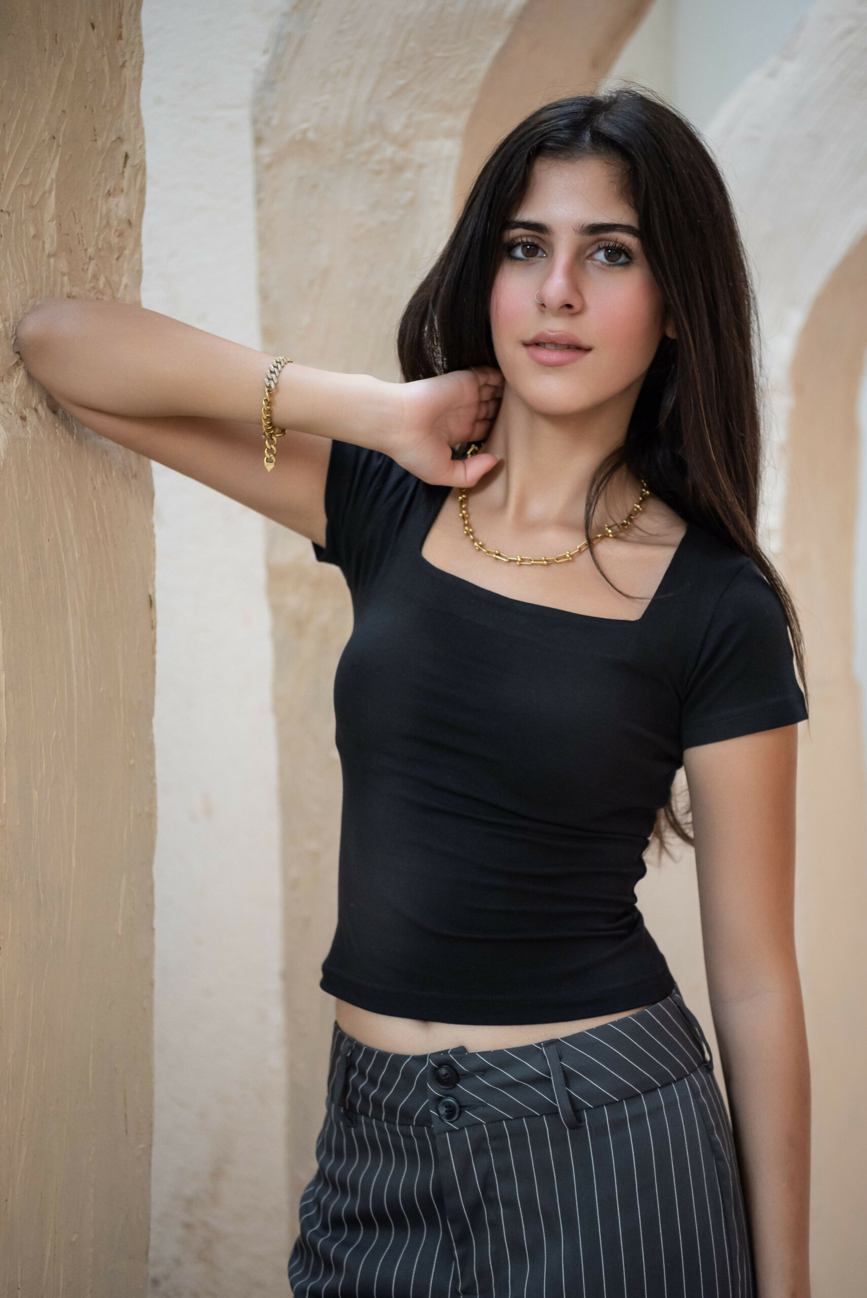 Square Neck Short Sleeve