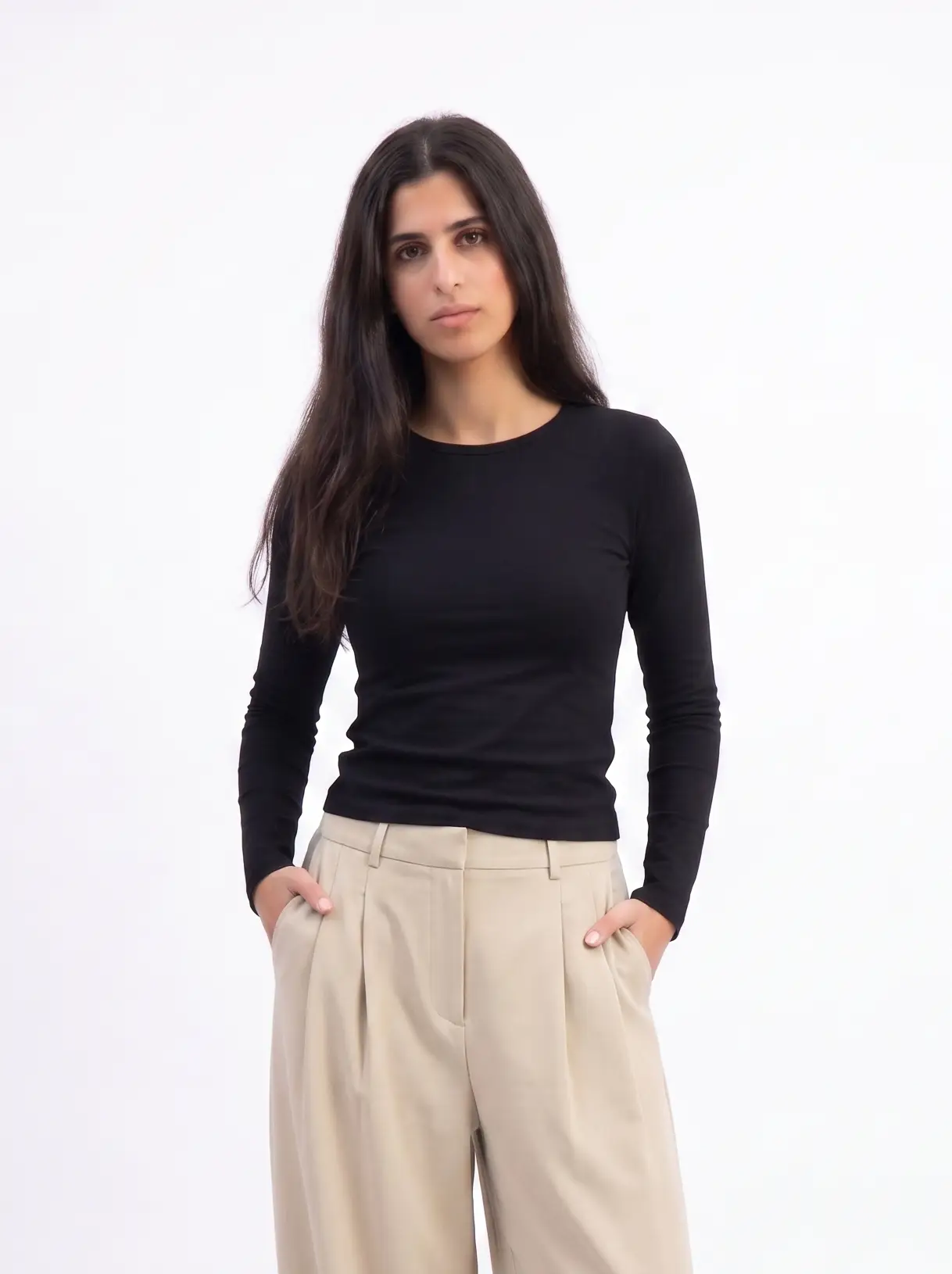 Long Sleeve Basic Top