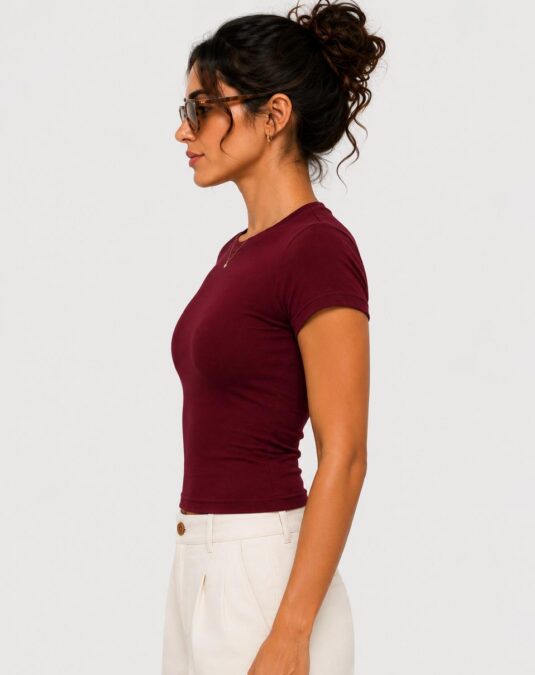 Round Neck Short Sleeve